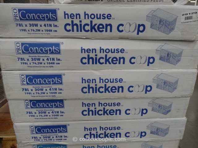 Pro Concepts Hen House Chicken Coop Costco 6