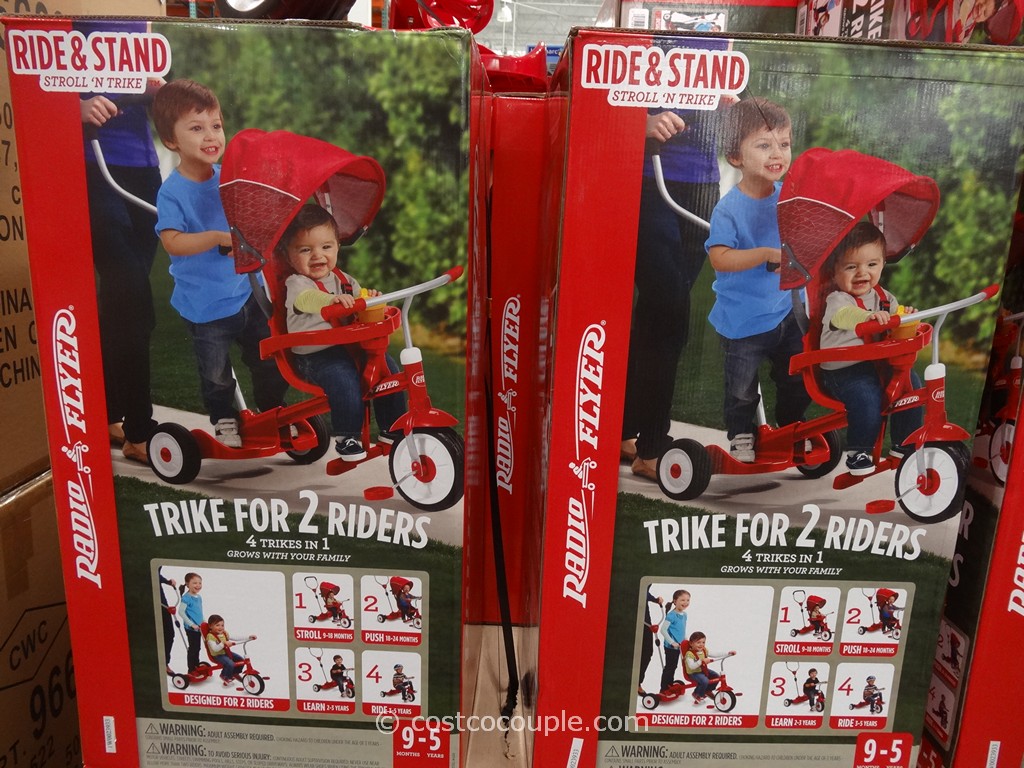 Radio Flyer Ride and Stand Stroll N Trike