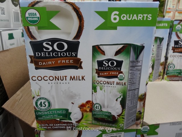 So Delicious Organic Coconut Milk  Costco 1