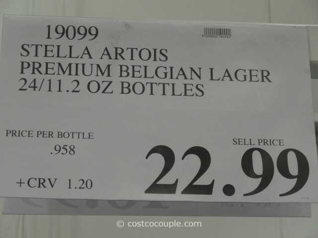 Stella Artois Premium Belgian Lager Costco 1