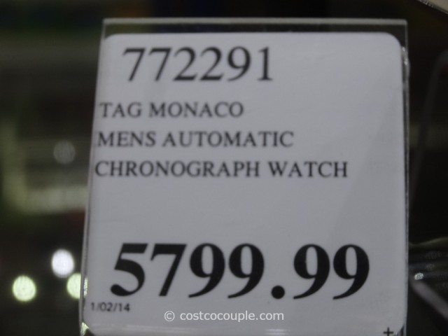 Tag Heuer Monaco LS Chronograph Watch Costco 1