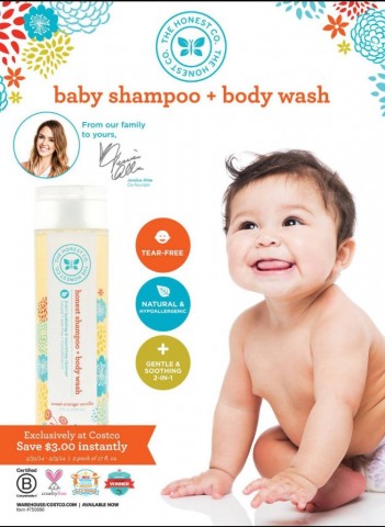 The Honest Company Baby Shampoo and Body Wash Discount Costco