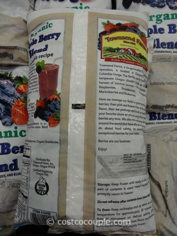 Townsend Farms Organic Triple Berry Blend Costco 2