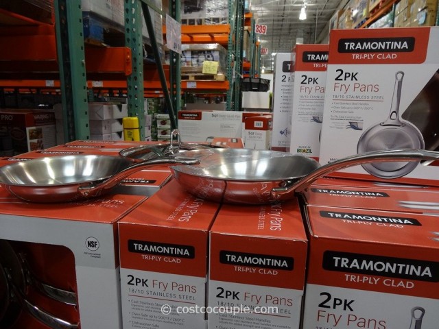 Tramontina 2-Pack Fry Pans Costco 1
