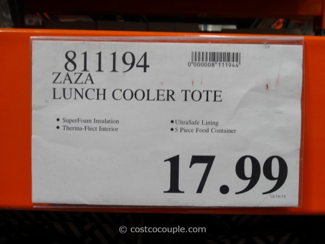 Zaza Lunch Cooler Tote Costco 1