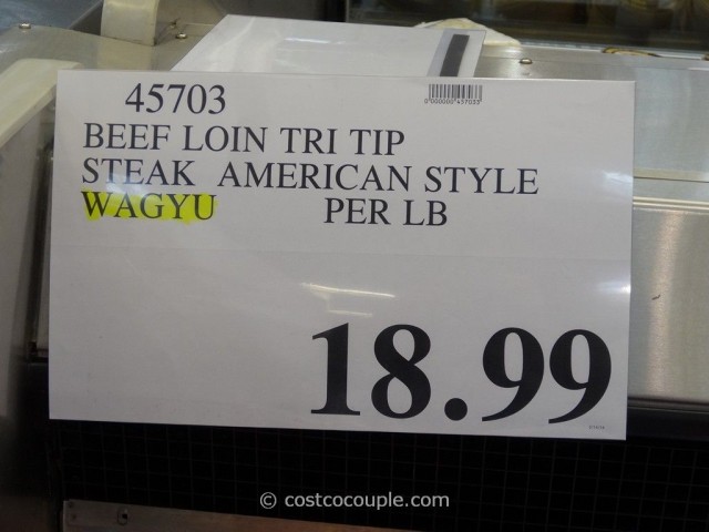 American Wagyu Beef Loin Trip Tip And New York Steak Costco 2