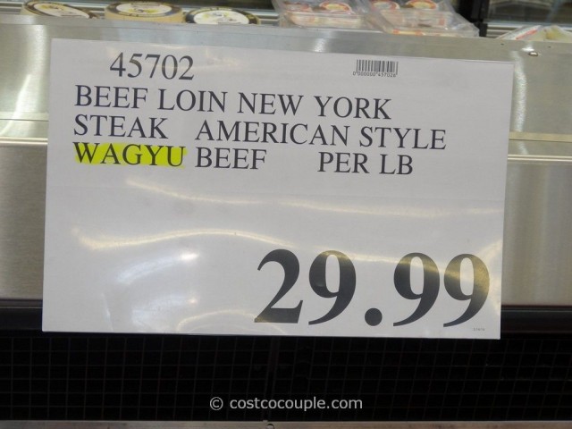 American Wagyu Beef Loin Trip Tip And New York Steak Costco 3