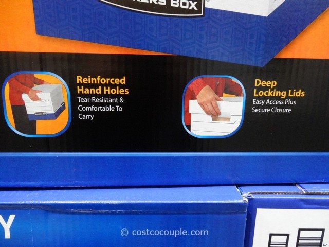 Bankers Box Heavy Duty Storage Boxes Costco 6