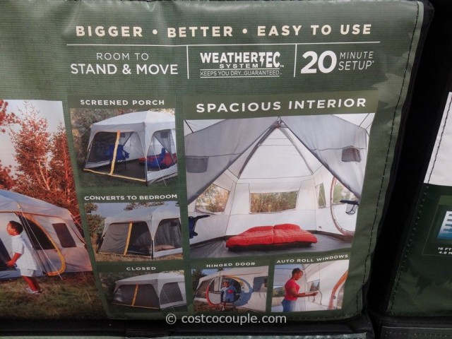 Coleman Weathermaster II 10 Person Screened Tent Costco 4