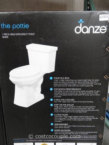 Danze 1-Piece High Efficiency Toilet Costco 2