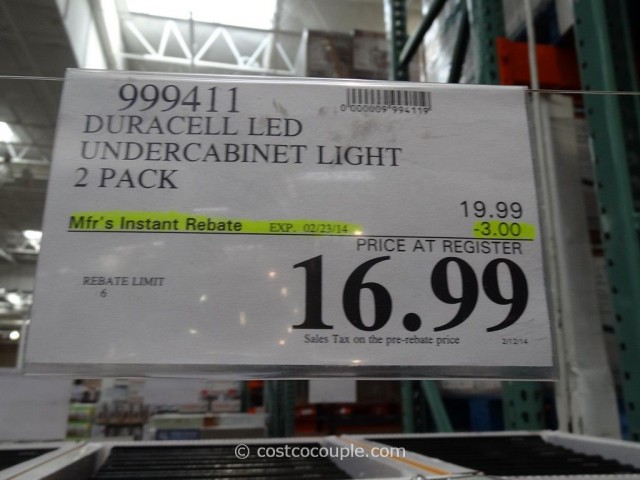 Duracell LED Undercabinet Light Costco 1
