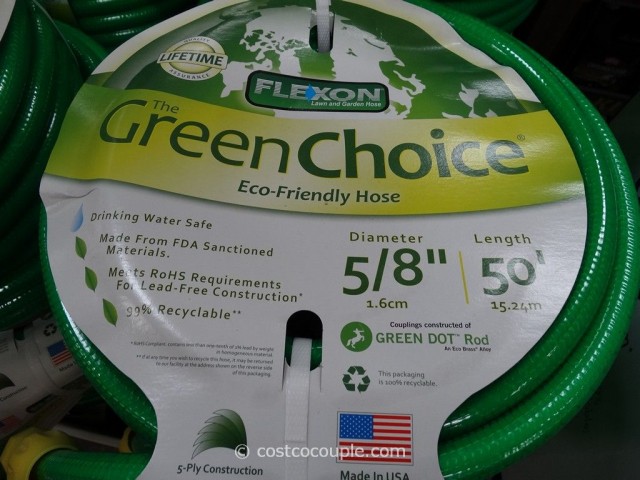 Flexon 50 Feet Green Choice Eco-Friendly Hose Costco 3