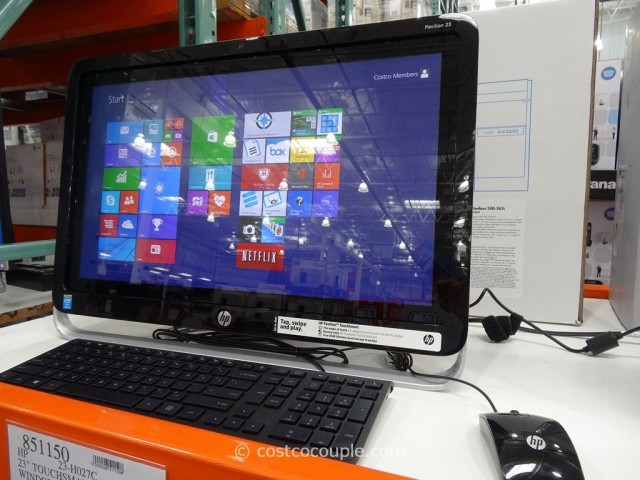 HP Pavilion All-In-One Touch PC 23-H027C Costco 1