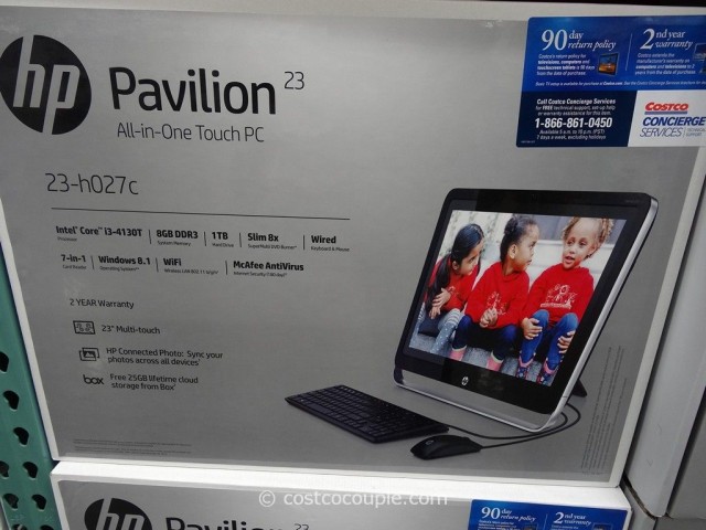 HP Pavilion All-In-One Touch PC 23-H027C Costco 3