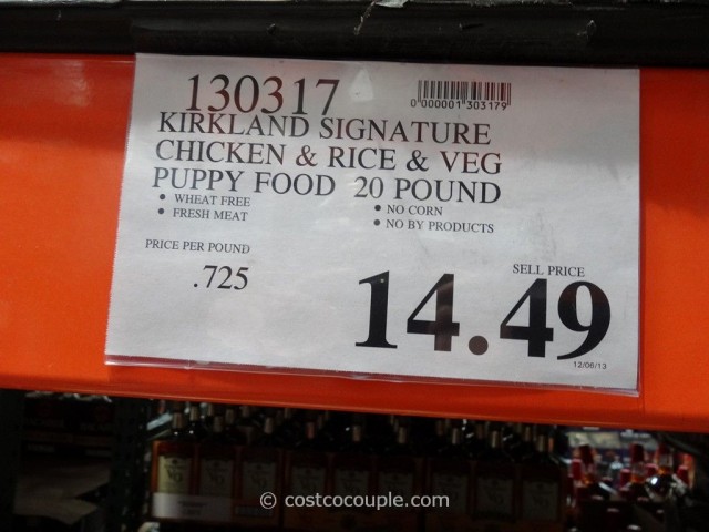 Kirkland Signature Super Premium Puppy Food Costco 1