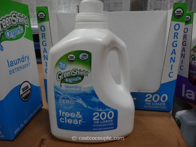 Green Shield Organic Free and Clear Detergent Costco  3