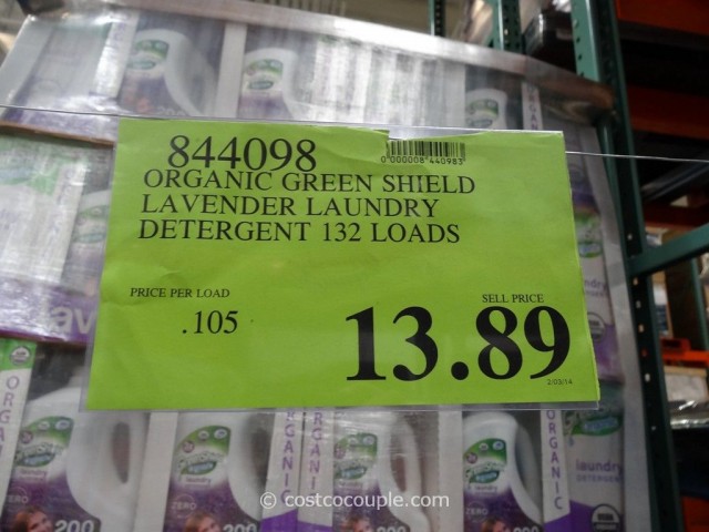 Green Shield Lavender Scent Organic Detergent Costco  1