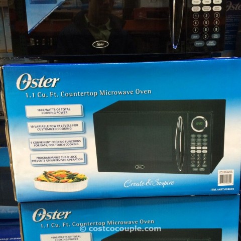 Oster 1.1 Cu Ft Microwave Costco 2