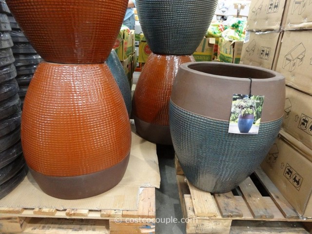 Rustica 22-Inch Ceramic Planter Costco 2