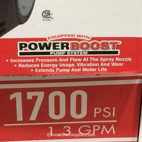 Simpson 1700 psi Electric Pressure Washer Costco 3