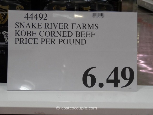 Snake River Farms American Kobe Corned Beef Costco 1