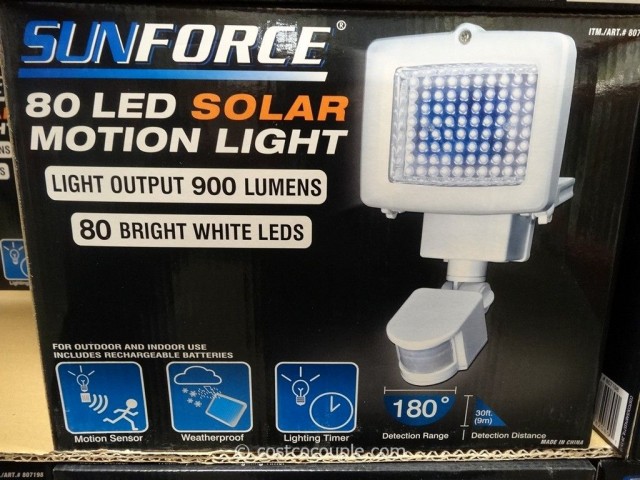 Sunforce LED Solar Motion Light Costco 2
