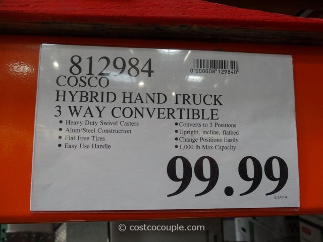 Cosco Hybrid Convertible Hand Truck Costco 1