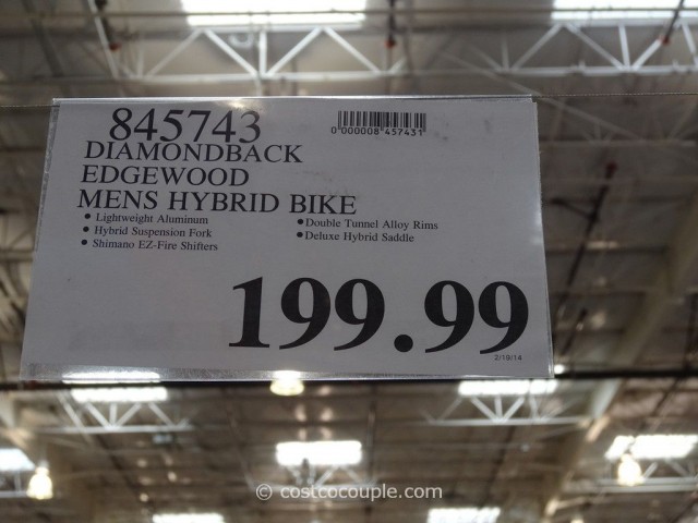 Diamondback Edgewood Mens Hybrid Bike Costco 1