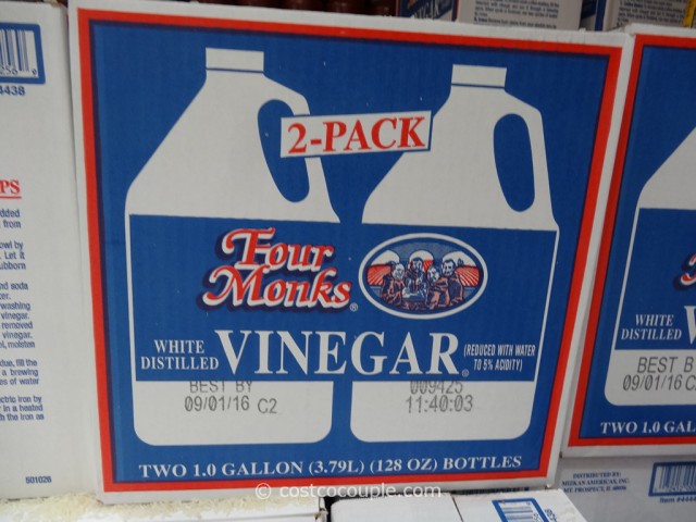 Four Monks White Distilled Vinegar Costco 1