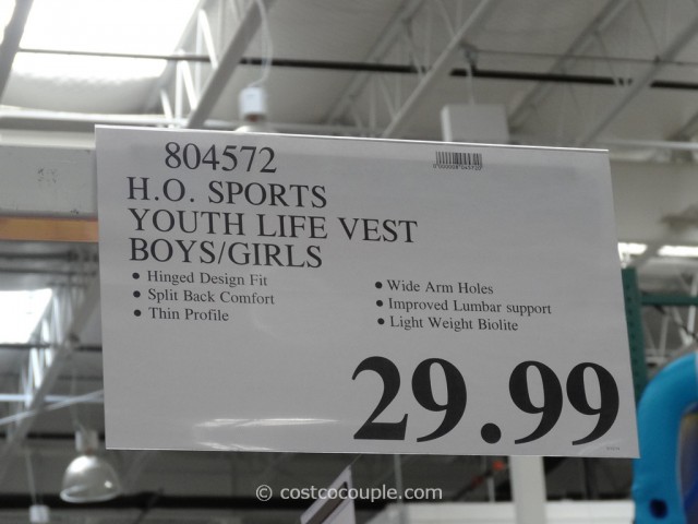 H.O.Sports Youth Life Vest Costco 1
