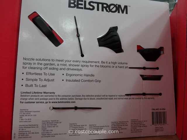 Belstrom High Power Nozzle Set Costco  2