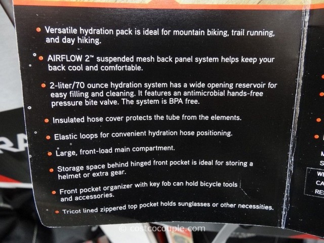High Sierra Zeta 16L Hydration Pack Costco 5