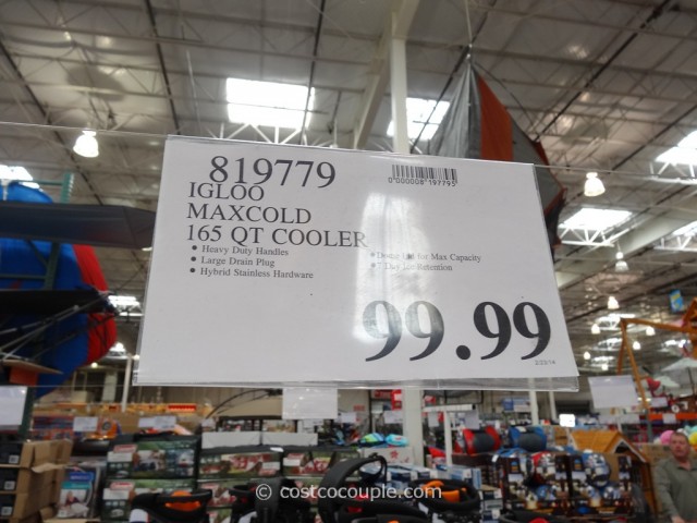 Igloo Maxcold 165Qt Cooler Costco 1