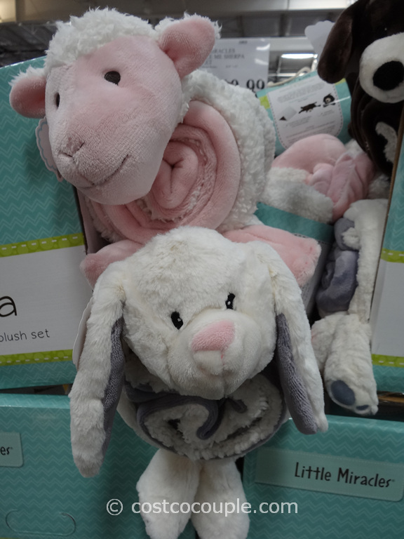 Little Miracles Snuggle Me Sherpa Blanket