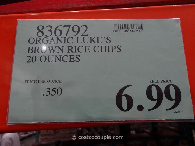 Lukes Organic Brown Rice Chips Costco 1