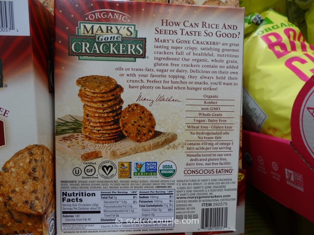 Marys Organic Gone Crackers Costco 2