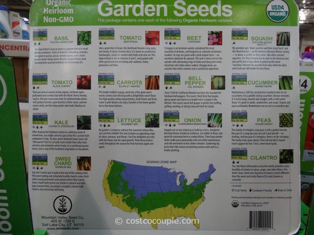Mountain Valley Seed Organic Garden Seeds Costco 2