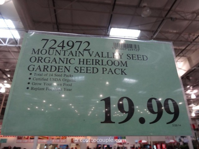 Mountain Valley Seed Organic Garden Seeds Costco 3