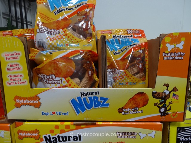 Nylabone Natural Nubz Edible Dog Chews Costco 1