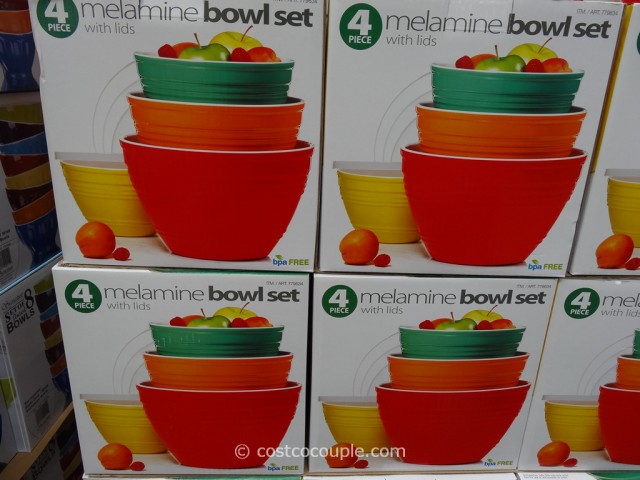 Pandex 4-Piece Melamine Bowl Set Costco 1