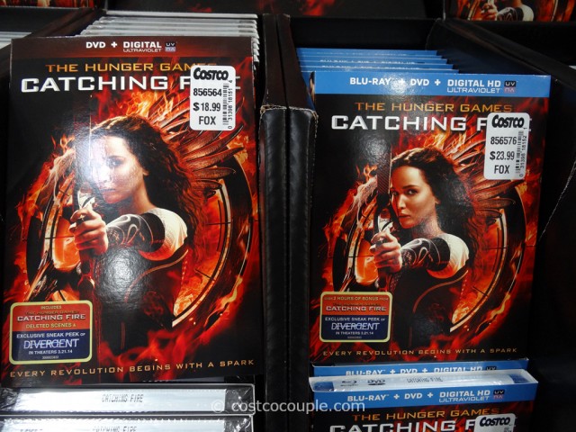 The Hunger Games Catching Fire BluRay DVD Costco 4