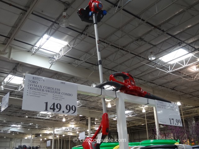 Toro Cordless Trimmer and Sweeper Pack Costco 1
