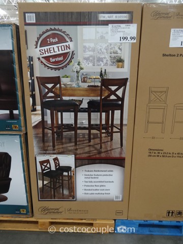 Universal Furniture Shelton 2-Pack Barstool Costco 1