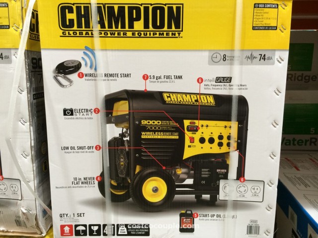 Champion Power Portable Generator Costco 1