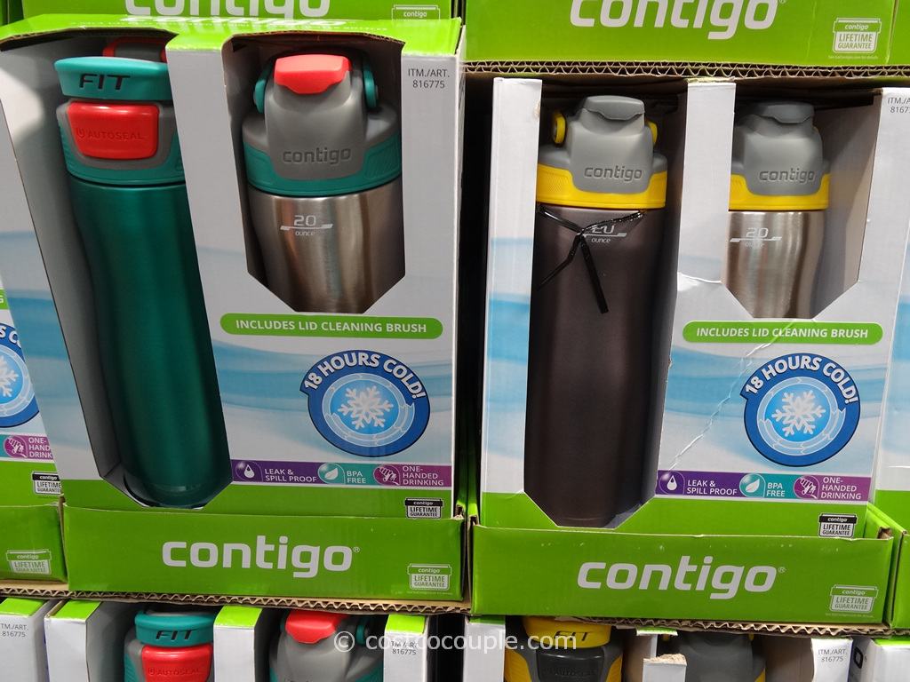 Contigo Brazos Stainless Steel Water Bottle Set
