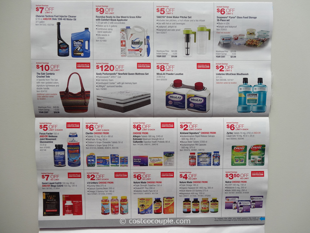Costco April 2014 Coupon Book 04/10/14 to 05/04/14