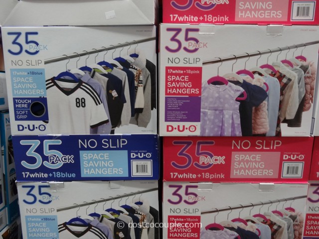 DUO No Slip Hangers Costco 1