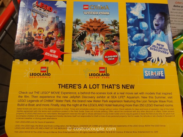 Gift Card Legoland 2-Day Resort Ticket Costco 4