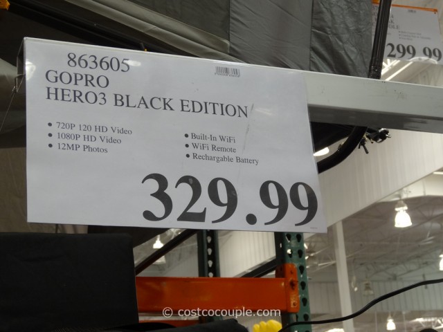 GoPro Hero3 Black Edition Costco 2
