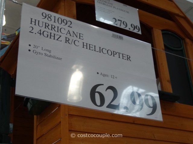 Hurricane H6 Radio Control Outdoor Helicopter Costco 1